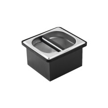 Spacious Stainless Steel Coffee Grounds Bin Knocks Box For-S