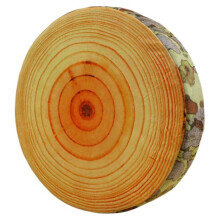 Funny Cute Wood Log Cushion Soft Cushion for Couch Sofa Living Home Bedroom Room Decor