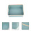 Stackable Storage Baskets Blue Plastic 1pack Bathroom Use 4