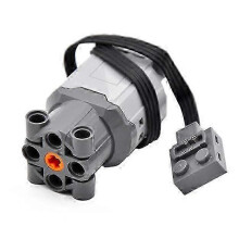 (B-L Motor) For Lego Technical Parts Power Function Extension Servo Train Motor Ir Remote Control Battery Box For Diy Car Truck Creator
