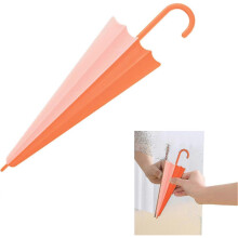 Essuie-glace parapluie design - orange, essuie-glace pour miroir de salle de bain avec crochet, essuie-verre