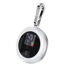 (White) CO2 Monitor Meter Sensor Indoor + Alarm With 400-5000 PPM-NDIR CO2 Tester(Black)
