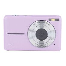 44MP Pocket-Digitalkamera mit 16-fach Zoom, 1080P HD, Auto-Fokus, Lila