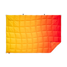 KUK?N - Versatile Packable Outdoor Camping Blanket, Puffy Blanket, Primaloft? Insulation, Warm, Durable, Lightweight, Waterproof, Oversize, Beach,