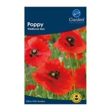 Garden Treasures Poppy Wildflower Red Seeds Grow Your Own Flowers
