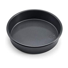Chicago Metallic Professional Non-Stick Round Cake Pan, 9-Inch, Gray -