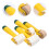 4 pièces outils pose papier peint : rouleau, roue, lisseur 7