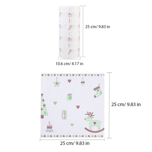 1 Rollo Papel Desechable Multiusos Cocina Alto Absorción 1