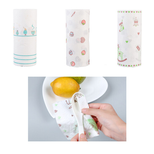 1 Rollo Papel Desechable Multiusos Cocina Alto Absorción 2