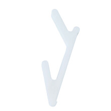 Sturdy Plastic Mounting Hook Suitable For Hanging Heavy-White