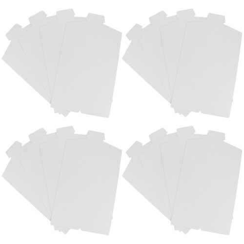 60Pcs Durable White Shirt Cardboard Sheets for Garment Packing 2
