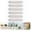 6Pcs Rectangular Plant Pot Plates Lightweight Gardening Water Trays 5