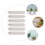 6Pcs Rectangular Plant Pot Plates Lightweight Gardening Water Trays 7