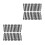 120Pcs Black 8-Hole Garden Water Dripper Durable Adjustable Irrigation 10