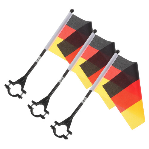 6Pcs Multi Color Bike Handlebar Flags Durable Decorative Bicycle Flags 1