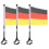 6Pcs Multi Color Bike Handlebar Flags Durable Decorative Bicycle Flags 3