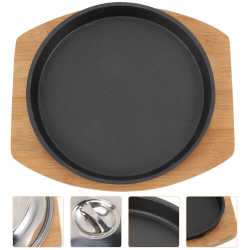 Ensemble De Plat De Service Anti-Adhésif Avec Couvercle 2