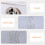 White ABS Shoes Drying Holder Double Hooks Hanging Shoe Rack 11