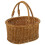 Durable Light Brown Handwoven PP Woven Picnic Basket with Handle 3