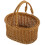 Durable Light Brown Handwoven PP Woven Picnic Basket with Handle 6