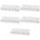 5Pcs Durable White Wall Mounted Key Storage Holder with Adhesive Tray 9
