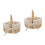 2Pcs Rustic Wicker Picnic Basket Handheld Khaki Linen Storage Basket 6
