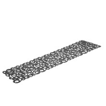 7 Colors Rectangle Hollow Felt Table Runner Tablecloth Mats Placemats Household Decorations, 40 * 11 inches