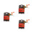 3Pcs Red Wooden Letter Box Multi-Purpose Hanging Storage Organizer 8