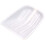 White Plastic Ice Shovel Head for Home Durable Snow Removal Tool 3