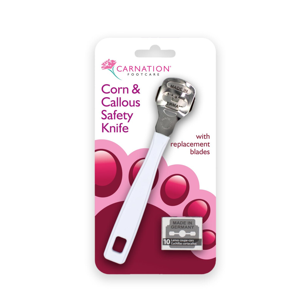 Carnation Footcare Carnation Corn & Callous Safety Remover For Immediate Removal Of Corns And Hard Skin.