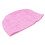 Bonnet de bain rose perle, couleur vive, imperméable, pour la baignade en sources chaudes, unisexe. 3