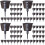 80 Pcs Fertilizer Baskets With Lid Portable Plastic Reusable Container 5