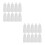 20Pcs Mini Plastic Dropper Bottles Easy Use Durable Refillable White 9