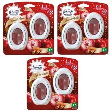 6 x 7.5ml Febreze Bathroom Air Freshener - Spiced Apple