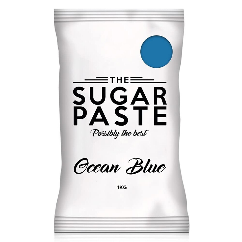 The Sugar Paste The Sugar Paste? Ocean Blue Sugarpaste (250G - 6Kg) 1Kg