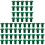 150 Pcs Cane Topper Garden Caps Bamboo Plastic Protectors 2