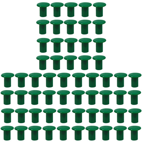 150 Pcs Cane Topper Garden Caps Bamboo Plastic Protectors 1