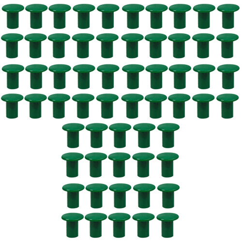150 Pcs Cane Topper Garden Caps Bamboo Plastic Protectors 2