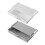 2Pcs White PP Under Desk Drawers Nail-Free Hidden Storage Boxes 2