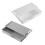 2Pcs White PP Under Desk Drawers Nail-Free Hidden Storage Boxes 6
