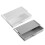 2Pcs White PP Under Desk Drawers Nail-Free Hidden Storage Boxes 7