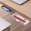 2Pcs White PP Under Desk Drawers Nail-Free Hidden Storage Boxes 8