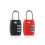 2 Pcs Customs Password Lock Travel For Luggage Combination Padlock 4
