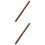 2Pcs Fence Decoration Garden Stake Multi-Use Ornament 7