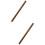 2Pcs Fence Decoration Garden Stake Multi-Use Ornament 9