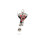 Multi Color Retractable Id Badge Reel Clip with Easy Pull Buckle 2