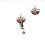 Multi Color Retractable Id Badge Reel Clip with Easy Pull Buckle 9