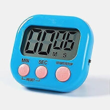 Minuteur de Cuisine magntique avec Grand cran LCD, minuteries pour la Cuisson, l'tude, Alarme puissante et Compte rebours