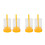 4Sets Practical Yellow Plastic Bee Marking Bottles for Beekeeping 7