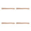 4Pcs Traditional Wooden Hammer Handle for Axe Ergonomic Durable Use 9
